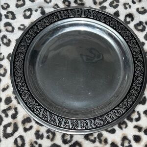 Silver Anniversary Plate